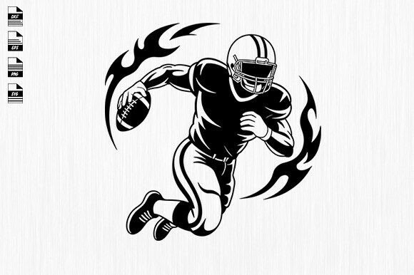 Download Custom Football Player Svg,Personalized - Son Collection