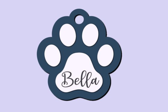 Download Custom Pet Dog Tag Personalized Lasercut - Son Collection