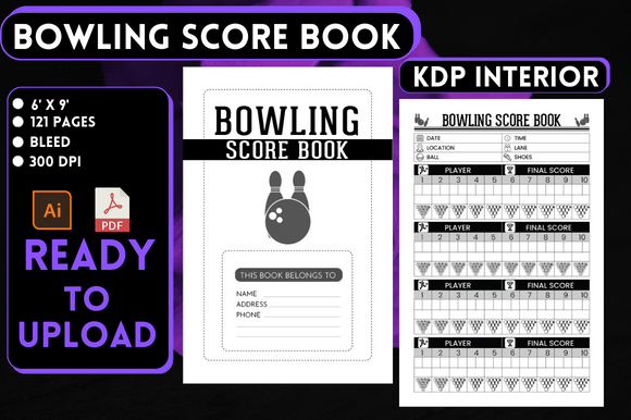 Download Bowling Score Book Journal - Bowling score book Collection