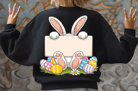 Download Personalized Easter Bunny PNG Clipart De - Son Collection