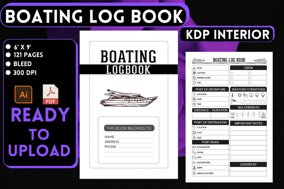 Download Boating Log Book Journal - Boating log book Collection