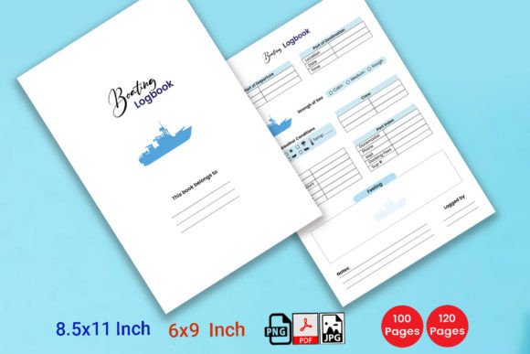 Download Boating Logbook Kdp Manuscript - Premium Bundle